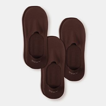 Unisex Cotton No Show Socks 3-Pack