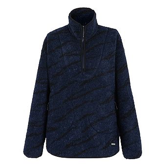 Regatta Womens/Ladies Frankie Abstract Borg Half Zip Fleece Jacket