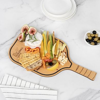 Pickleball Charcuterie Cutting Board Just One More Game