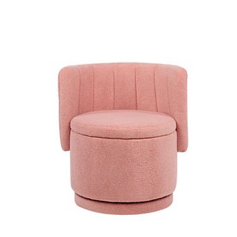 GOODSILO 360 Degree Swivel Sofa Chair with Hidden Storage Compartment