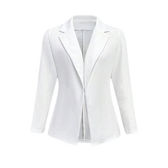 Womens Casual Dressy Long Sleeve Blazers Blazer Work Office Lapel Open Front Blazer Jacket