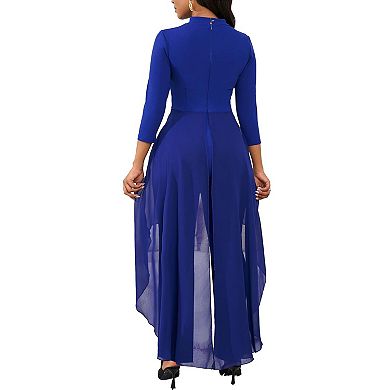 Casual Long Pants Jumpsuit with High Waist for Women