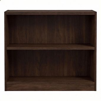 Universal Low 2 Shelf Bookcase Storage Display