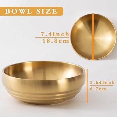 Elegant Gold Accent For Home Decorative Bowl