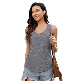 Women Tank Tops Casual Loose Fit Shirts