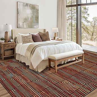 Modern Washable Area Rug Rug for Bedroom Non-Slip Soft Indoor Floor Rug Carpet for Living Room