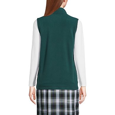 Women's Lands' End Lightweight Fleece Vest
