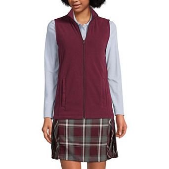 Women's Lands' End Lightweight Fleece Vest