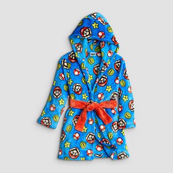 Boys 4-10 Super Mario Hooded Robe