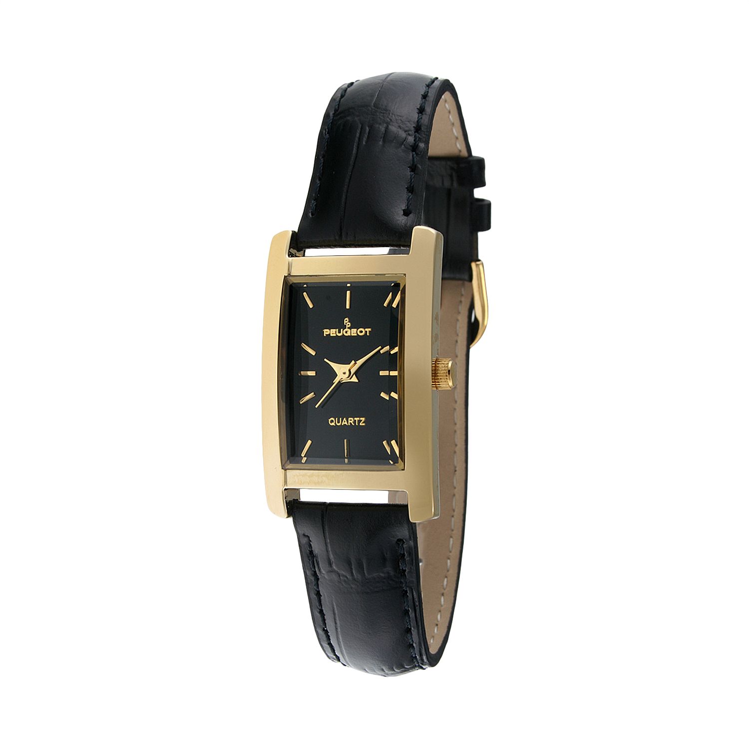 Peugeot Women's Leather Watch - 3007BK.