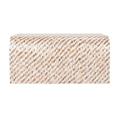 Hello Honey Mother of Pearl Waterfall Coffee Table