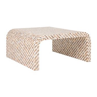 Hello Honey Mother of Pearl Waterfall Coffee Table