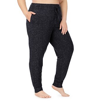 Plus Size Cuddl Duds® Soft Knit Jogger Pants