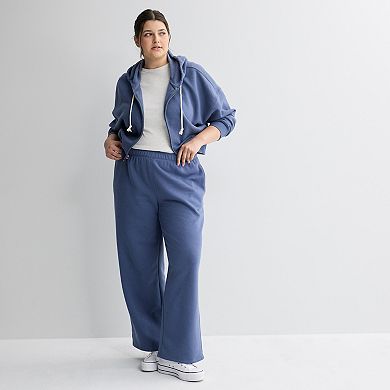 Juniors' Plus Size SO® Low Rise Baggy Wide Leg Pants