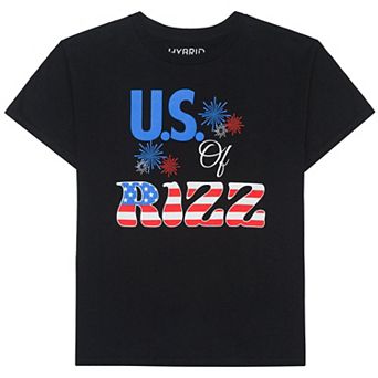 Boys 8-20 Americana U.S. of Rizz Graphic Tee