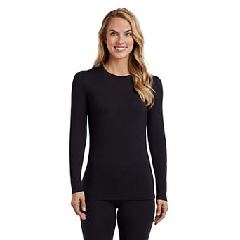 Women's Cuddl Duds® Softwear Long Sleeve Crewneck Layering Top