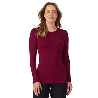 Women's Cuddl Duds® Softwear with Stretch Long Sleeve Crew