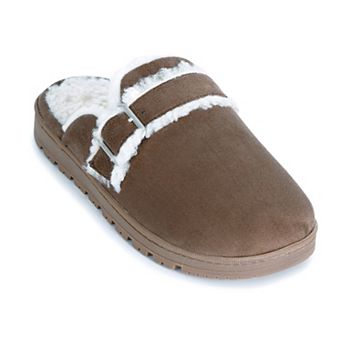 Women's isotoner Cozy Buckle Scuff Slippers