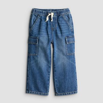 Baby & Toddler Boy Jumping Beans® Relaxed Cargo Denim Jeans
