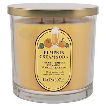 Sonoma Goods For Life® Pumpkin Cream Soda 14-oz. Soy Blend Candle