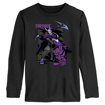 Boys 6-20 Fortnite Fade Mask Long Sleeve Graphic Tee