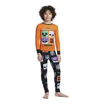 Boys 6-12 Minecraft "Scare Team" Pajama Top & Pajama Bottoms Set