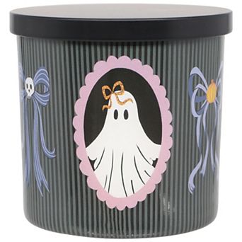 Celebrate Together™ Halloween Falling Leaves 12-oz. Ghost Art Jar Candle
