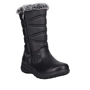 totes Menta Women's Zip Lined Comfort Winter Boots