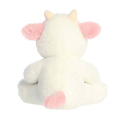 Aurora Small Witty Stuffed Animal 9" Smooches Pink Cow JUST SAYIN'