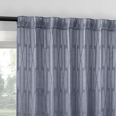 BrylaneHome Douro Abstract Geo Window Panel