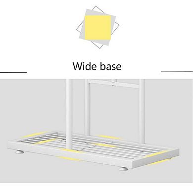 6 Tier Corner Metal Plant Stand Tall Indoor Shelf for 7 Pots Tiered Multiple Plant Display Rack