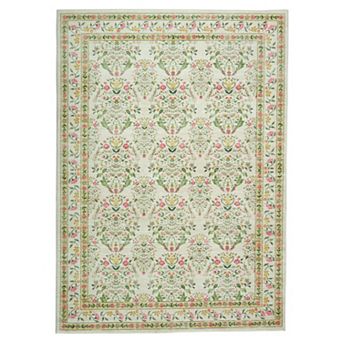 Area Rugs for Bedroom Low Pile Faux-Wool Carpet Ultra Soft, Non-Slip Indoor Rugs