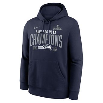 Men's Nike Seattle Seahawks Super Bowl LX Going Yard Graphic Hoodie