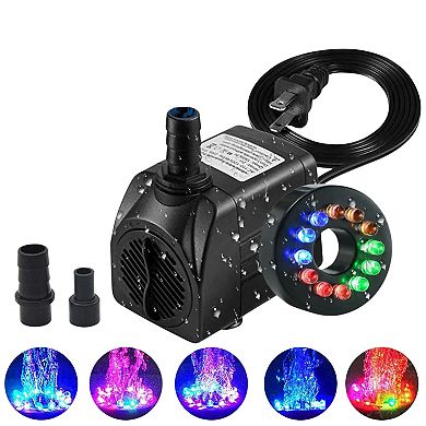 12 LED 16W Lights Submersible Water Pump