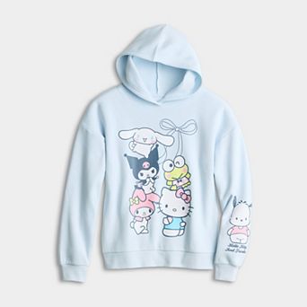 Girls 7-16 TWEENS Hello Kitty & Friends Zip-Up Hoodie