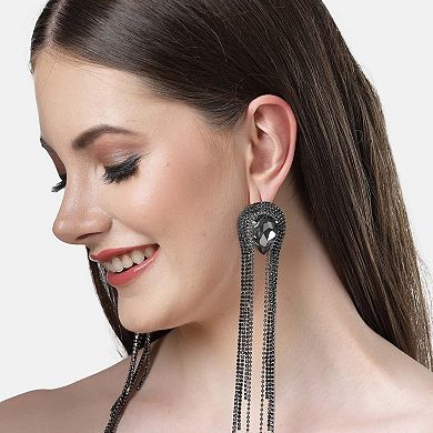 Diva Collection Long Chain Earrings