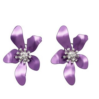 AGP PARIS Floral Stud Earrings