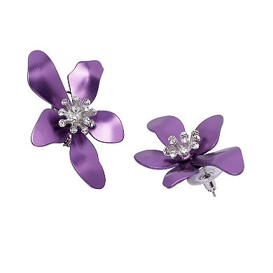 AGP PARIS Floral Stud Earrings