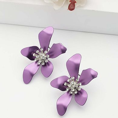 AGP PARIS Floral Stud Earrings
