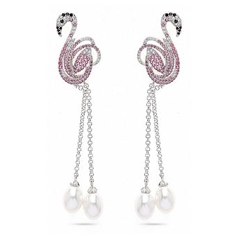 AGP PARIS Cute Swan Drop Earrings