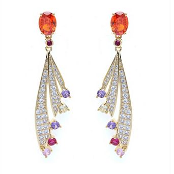 AGP PARIS Feather drop Earrings