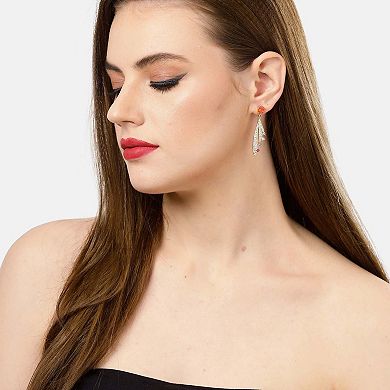 AGP PARIS Feather drop Earrings