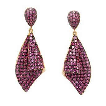 AGP PARIS Diva Collection Modern Asymmetry Earrings