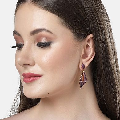 AGP PARIS Diva Collection Modern Asymmetry Earrings