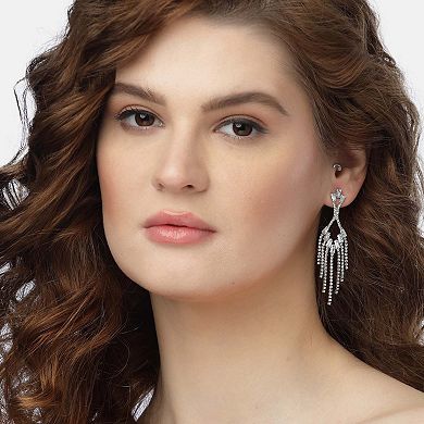 Elegant Sparkling Chain Earrings