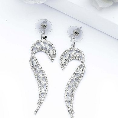 AGP PARIS Glittering Curve Earrings