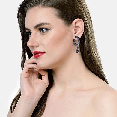 AGP PARIS Delicate Leaf Drop Earrings