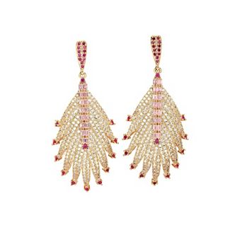 Diva Leaves Dangle Earrings
