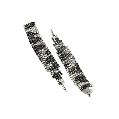 Diva Collection Long Fringe Chandelier Earrings