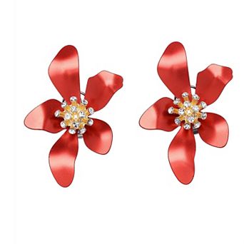 AGP PARIS Floral Stud Earrings